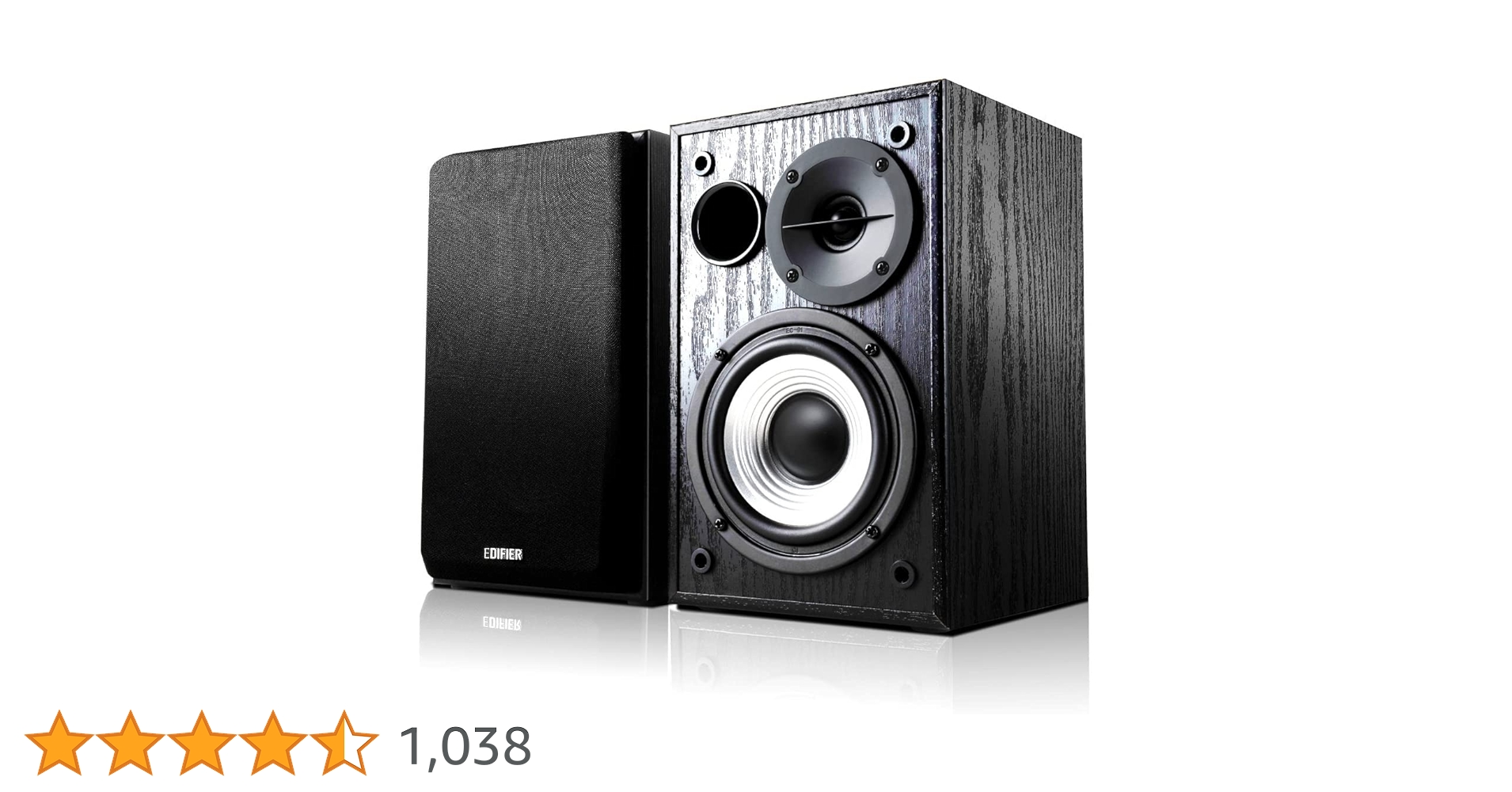 Amazon.co.jp: Edifier R980T アクティブ ブックシェルフ スピーカー Amazon.co.jp: Edifier R980T アクティブ ブックシェルフ スピーカー